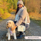 Dog Walking Bag - Oyster White