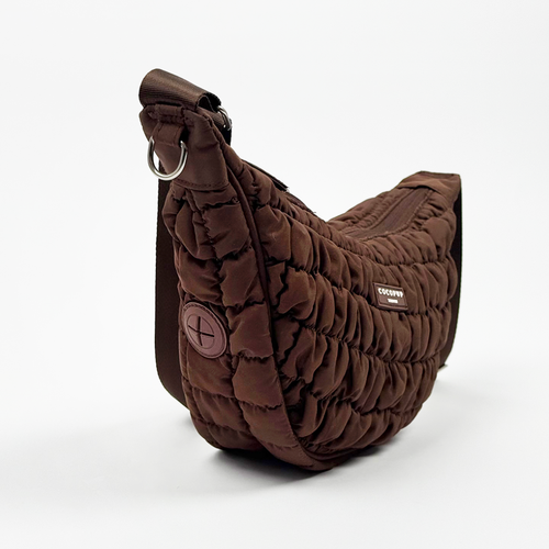 COCOPUP LONDON - Crossbody Crescent Hundeluftertasker - Espresso