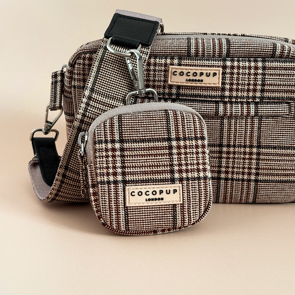 COCOPUP LONDON - Treat Pouch - Pup Plaid