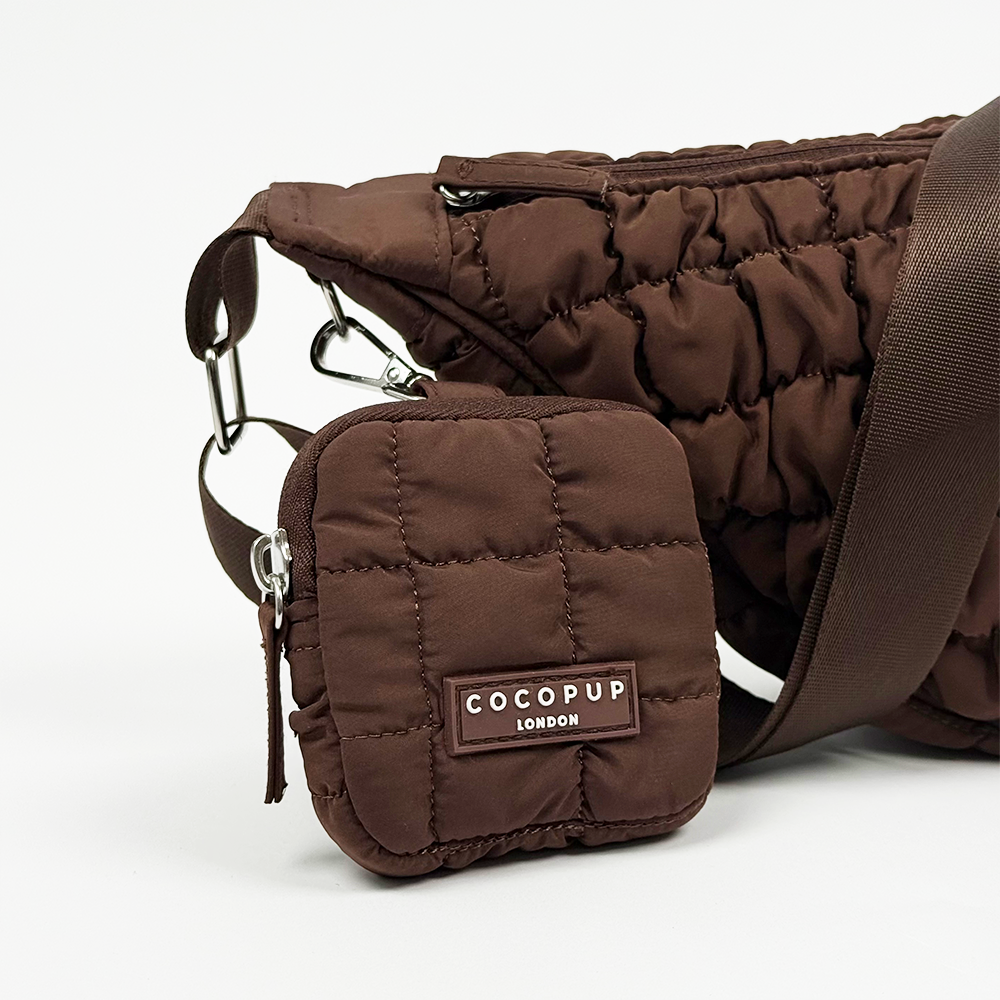 COCOPUP LONDON - Crescent Treat Bag - Espresso