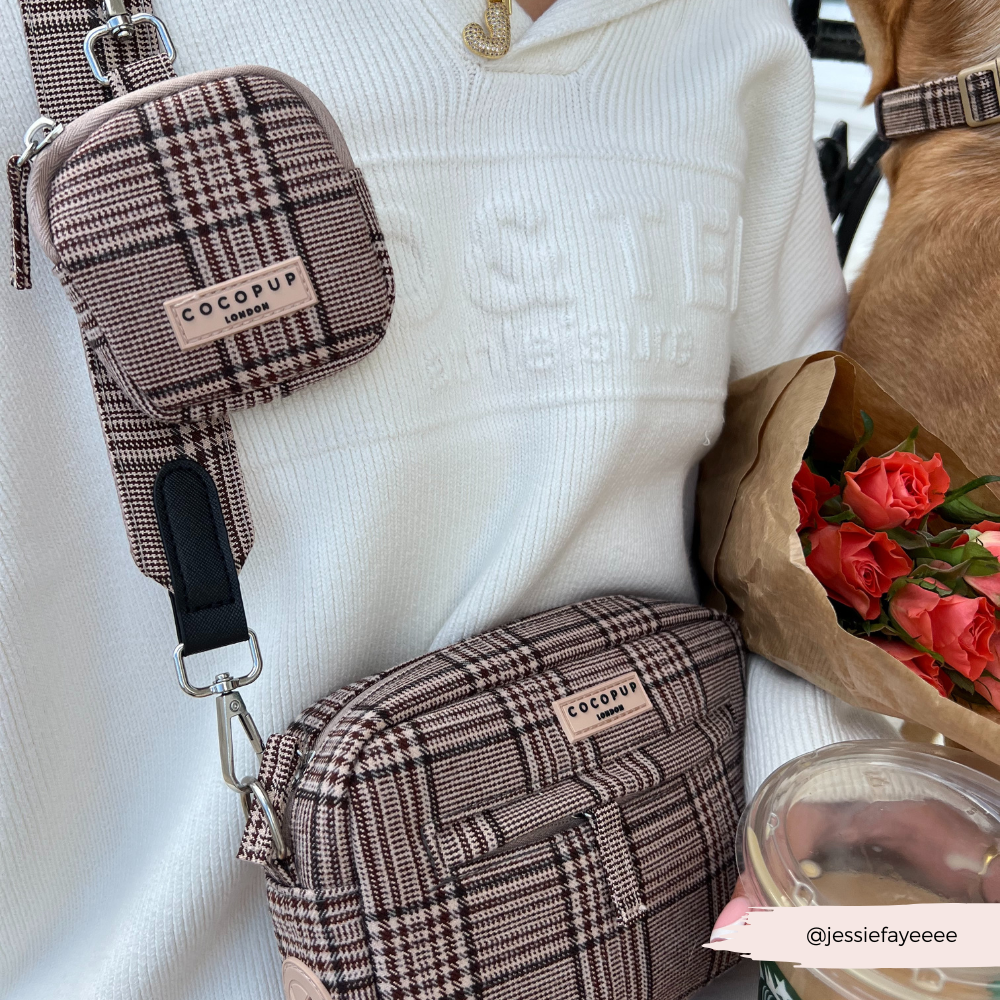 COCOPUP LONDON - Treat Pouch - Pup Plaid