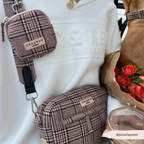 Dog Walking Bag - Pup Plaid